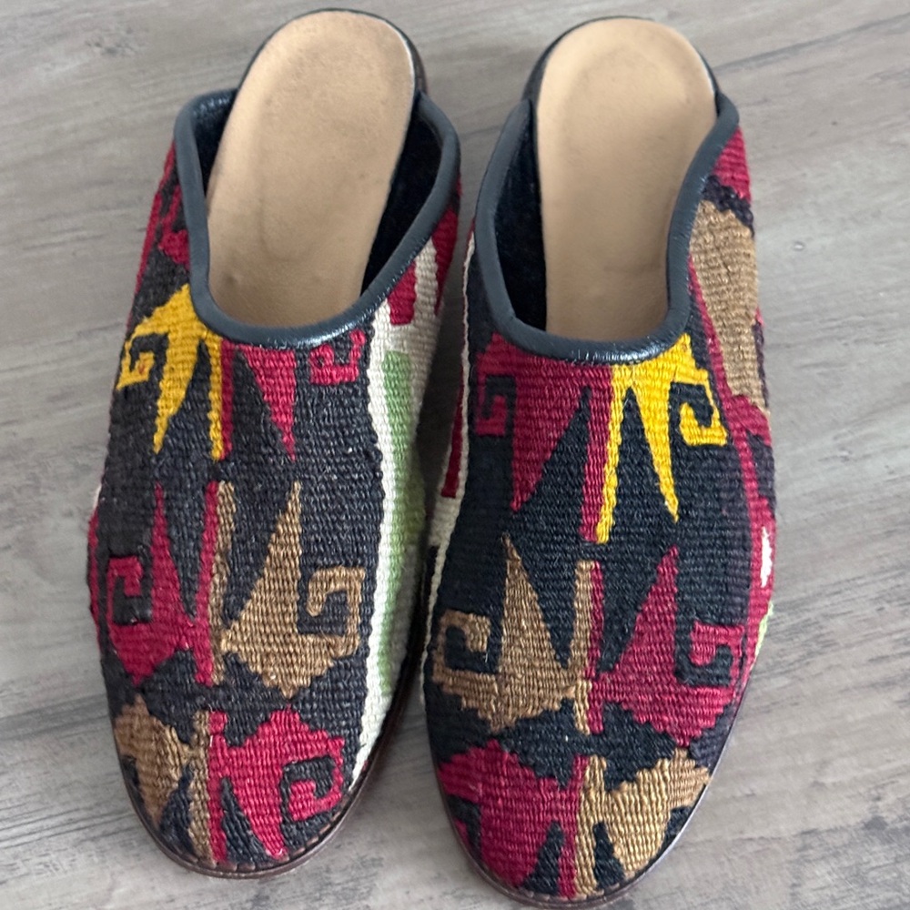 Colorful Patterned Women's Slip-On Shoes